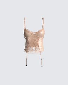 Dress to impress yourself 😌 A soft, strappy lace corset for the days you're feeling peachy. Cause when you look good, you feel good 🍑 Feminine Delicate Lace Fitted Corset, Elegant Lace Underbust Camisole, Fitted Delicate Lace Corset With Underwire, Fitted Delicate Lace Underwire Corset, Delicate Lace Fitted Underwire Corset, Party Camisole With Adjustable Straps And Underbust Shape, Lace Camisole With Adjustable Straps For Party, Party Underbust Camisole With Adjustable Straps, Party Camisole Corset With Lace Trim