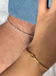 ethan hartman & mia von asheberg -royalhart Bracelet Knot, Herringbone Bracelet, Bf Gifts, Couples Bracelet, Bracelet Knots, Snake Chain Bracelets, Dope Jewelry, Couple Jewelry, Classy Jewelry