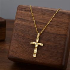 Brand New Women's Diamond Cross Necklace 14k Gold Plated Sterling Silver Genuine 2ct Lab Created Diamonds 16" - 18" Adjustable Chain Length Measurements Of The Pendant Pendant - 1.3" Tall X .7" Across Retail Price $300 Buy With Confidence From A Trusted Seller With A 99%+ Feedback Rating! A0263 (Id-819-) Gold Sterling Silver Cross Necklace For Anniversary, Silver Diamond Cut Gold-plated Necklace, Silver Gold Plated Diamond Cut Necklace, Diamond Cut Round Cross Necklace For Anniversary, Round Diamond Cut Cross Necklace For Anniversary, Diamond Cut Cross Necklace For Anniversary, Silver 14k Stamped Cross Pendant Jewelry, 14k Stamped Cross Pendant Necklace For Anniversary, Silver Cross Pendant Jewelry Stamped 14k