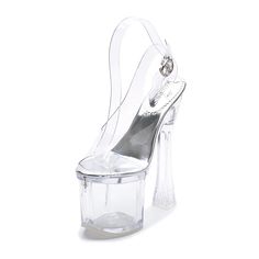 Skyhigh Platform Transparent Sandals Crystal Jelly High Heels 18cm Women Shoes | eBay Jelly, Women's Shoes Sandals, Shoes Sandals, Style Icons, Heel Height, High Heels, Shoe Accessories, Women Accessories, Sandals