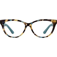 These oval glasses are the definition of chic. The medium-wide eyeglasses is made with high-quality acetate that is polished by hand to a lustrous finish. It is available in the following colors: sand tortoiseshell (with soft blue temple arms) and brown pattern (with soft green temple arms). Spring hinges provide a comfortable fit. Please note the actual pattern on eyeglasses may vary slightly from the one pictured. | Zenni Women's Oval Prescription Eyeglasses Pattern Tortoise Shell Plastic Women Eyeglass Frames, Chihuahua Art, Im So Fancy, Oval Glasses, Oval Eyeglasses, Square Face Shape, Classic Vibe, Rim Design, Zenni Optical