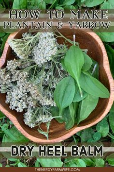 how to make plantain and yarmow in a wooden bowl