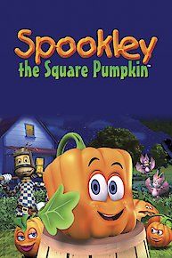 the book cover for spookley the square pumpkin