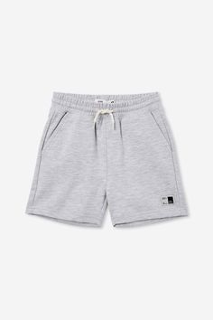 These Henry Slouch Shorts are a summer wardrobe staple. With an elastic waist and drawcord, these shorts are so easy to take on and off yourself - allowing you to spend more time running around and less time changing! Wear with a short sleeve tee and snea

Features:  

 -  Relaxed Fit With Room To Move 
 -  Mid- Thigh Length 
 -  Elastic Waist 
 -  Functional Drawcord 
 -  Side Pocket 
 -  Fun Prints Unique To Cotton On 
 -  Quirky & Fun In-House Designed Placement Prints 
 -  Bold Solid Colours And Fun Textures
Composition: 60% Cotton, 40% Polyester Summer Wardrobe Staples, Knit Shorts, Fun Prints, Cotton On, Side Pocket, Soft Knits, Warm Weather, Short Sleeve Tee, Inside Out