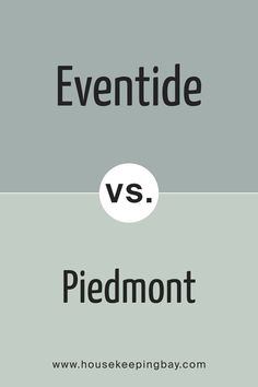 SW 9643 Eventide vs. SW 9657 Piedmont Traditional Farmhouse Decor, Wall Paint Designs, Color Sorting, Urban Setting, River House