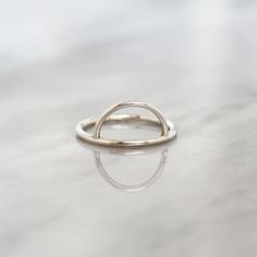 Half Moon Stacking Ring Half Moon Ring Silver by ShopClementine Nickel Free Minimalist Stackable Rings, Everyday Nickel-free Open Stackable Rings, Minimalist Adjustable Rings, Minimalist Adjustable Open Circle Ring, Minimalist Silver Stackable Circle Rings, Minimalist Open Circle Ring For Everyday, Silver Hoop Rings For Everyday, Adjustable Hoop Rings In Minimalist Style, Minimalist Circle Stackable Promise Rings