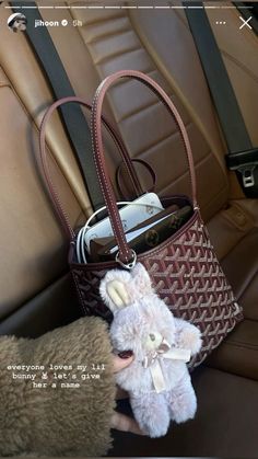 Red Goyard, Avery Grambs, The Inheritance Games, Everyday Bag Essentials, Inheritance Games, Inside My Bag, Purse Essentials, Handbag Essentials, Goyard Bag