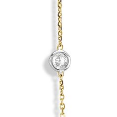 Style Number - AZ18055
Fourteen large brilliant cut round lab grown diamonds sparkle in a bezel setting in this stunning Lab Grown Diamonds chain necklace 3.50 ctw. The lab grown diamonds are about 1 1/4 inches apart from each other. A great complement to both dressy and casual wear, this 14kt two tone gold station necklace is extremely trendy, classy, and fashionable.  Available in other lab grown diamond carat weights, and in 16, 18, 20 and other lengths. If you would like this lab grown diamo Allurez Jewelry, Diamonds By The Yard, Jewelry Fancy, Diamond Chain Necklace, Jewelry Chain, Sparkle Jewelry, Diamond Chain, Station Necklace, Fancy Jewelry