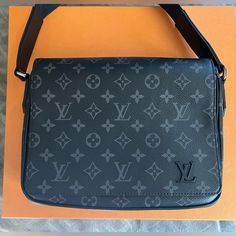 Men’s Leather Bag, Louis Vuitton Slightly Used In Great Condition Like Brand New Business Monogram Canvas Satchel Shoulder Bag, Black Monogram Canvas Shoulder Bag For Business, Business Black Monogram Canvas Shoulder Bag, Designer Monogram Canvas Shoulder Bag For Business, Louis Vuitton Bag Men, Louis Vuitton Fanny Pack, Louis Vuitton Mens Bag, Lv Man Bag, Louis Vuitton Mens Tote Bag