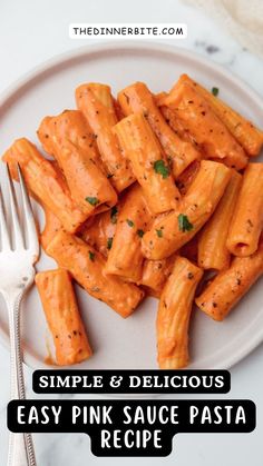 simple and delicious easy pink sauce pasta recipe