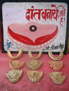 Roll Up for Your Dentures! by Meanest Indian, via Flickr Dental Bridge Cost, Vinegar Benefits, Dental Fun, Partial Dentures, Vinegar Uses, Dental Bridge, Dental Art, Dental Humor, Upset Stomach