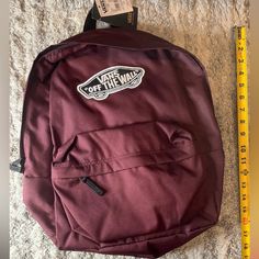 Brand New With Tags. 100% Authentic Casual Vans Backpack For Everyday Use, Vans Rectangular Bag For Everyday, Vans Rectangular Bag For Daily Use, Vans Casual Bag With Adjustable Strap, Vans Casual Bags For Daily Use, Casual Vans Bag With Adjustable Strap, Vans Casual Everyday Bags, Vans Backpack For School, Casual Vans Bags For Daily Use