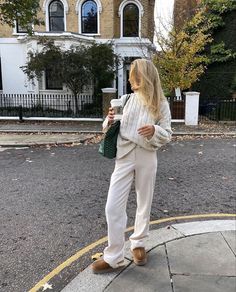 Dublin Fall Fashion, White Jeans Summer Outfit Casual, Sweden September Outfit, Switzerland Fall Fashion, Ugh Fall Outfits, Monochrome Fall Outfit, Mini Putt Date Outfit, Headwarmer Outfit, Sweden Outfit Winter