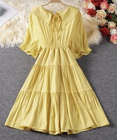 Simple Dresses Casual Classy, Sweetheart Dress Pattern, Elegant Skirt Outfits, A Line Dress Short, Casual Frocks, Short Sleeve Summer Dresses, Old Fashion Dresses, Preppy Dresses, Bridal Dress Fashion