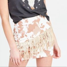 Tags Attached Cow Print Skirt, Light Blue Crop Top, Oversized Crop Top, Bell Sleeve Crop Top, Leather Crop Top, Spaghetti Strap Crop Top, Embroidered Crop Tops, Grey Crop Top, Tie Crop Top