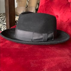 Bailey Jump Jive 100% Wool Hat - Never Worn. Gift. Warm And Very Stylish. Great W A Suit, Yes It’s The Real Deal! Goes W Pants, And Even Jeans! Very Stylish! Black Wool Fedora With Flat Bill, Casual Black Wool Felt Hat, Mens Fedora Hat, Mens Fedora, Hat Wool, Jive, Fedora Hat, Wool Hat, Accessories Men