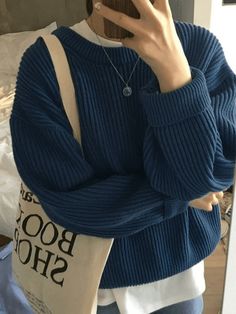 ⚡️Free Shipping 2022 Simple Basic Crew Neck Sweater Blue S under $35.00 in Sweaters at AnotherChill.com Online. Style: Casual/Street/Basics/Preppy/Sweet/Vintage. Pattern Type: Solid Color. Fabric Content: Cotton Blend. Fit Type: Loose fit. Neckline: Crew Neck. Sleeve Length: Long Sleeve. ✓2022 SUMMER OUTFITS. Check reviews and buy Simple Basic Crew Neck Sweater today.