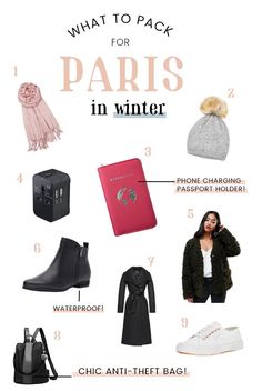 what to pack for paris in winter