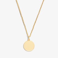 Wear this dainty Circle Charm Necklace with any OOTD, or gift to a loved one. Minimalist 16-inch Jewelry As A Gift, Simple Round Pendant Charm Necklace As Gift, 16 Inch Minimalist Charm Necklace For Everyday, Minimalist 16 Inch Gold Charm Necklace, Everyday Gold Charm Necklaces 16 Inch, Everyday Gold Charm Necklace 16 Inch, Minimalist Round Necklace 16 Inch, Dainty 16 Inch Charm Necklace As A Gift, Minimalist 16-inch Charm Necklace As Gift