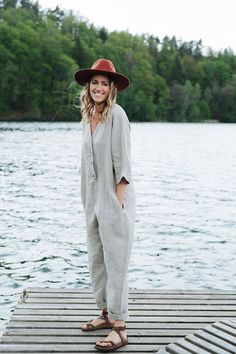 Madrid Jumpsuit Linen Romper Oversized Linen Jumpsuit - Etsy Jumpsuit Linen, Oversized Jumpsuit, Beautiful Jumpsuits, Jumpsuit Fitted, Winter Jumpsuit, Boho Jumpsuit, Maxi Jumpsuit, Womens Jumpsuits, Classic Clothing