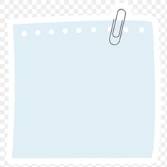 a clipboard with a paper clipping attached to it, on a transparent background