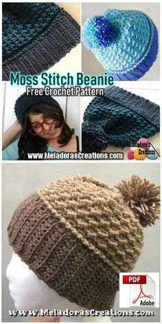 the instructions to crochet a beanie hat for beginners