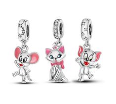 Cute Cat & Little Mouse Charm for Bracelet, Elephant Charm fits Pandora Bracelets, 925 Sterling Silver Charms, Women Jewelry, Gift For Her Specifications : Item Shape: As picture Items: Without Bracelet Occasion: Anniversary, Engagement, Gift, Party, Wedding Gift for: Women , man , couple , friend Gift -Note: Due to the difference between different monitors, the picture may not reflect the actual color of the item. 📦 Processing: About 3-5 days to prepare your item for shipping. 🚚 Shipping: We The Aristocats, Lilo Y Stitch, Charms Pandora, Bracelet Pandora, Sterling Silver Charms, Pandora Bracelet Charms, Fitness Bracelet, Lilo Stitch, Elephant Charm