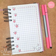 Márgenes bonitos con gatos Journal Page Layout Design, Cute Journal Borders, Cute Border Ideas On Paper, Notebook Paper Design Ideas, Cute Page Borders Design, Notebook Design Ideas Pages, Ideas Caratulas