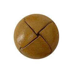 an image of a wooden ball on a white background