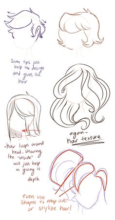 how to draw curly hair for beginners step by step drawing instructions and video guide