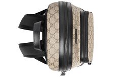 Gucci GG 429020-KLQAX-9772 Mens Designer Backpacks, Small Backpack Black, Gucci Store, Leather Tag, Leather Thong Sandals, Leather Slippers, Small Backpack, Medium Tote, Canvas Backpack