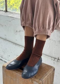 These classically ribbed, perfect height socks are made of a breathable cotton blend yarn. They will pair with any shoe, sandals, sneakers, mules, clogs, boots, and become your go to sock! One size fits most Fabric: 80% Cotton, 18% poly, 2% spandex Machine wash Made in South Korea Casual Brown Stretch Socks, Casual Brown Mid-calf Socks, Comfortable Casual Ankle-high Socks, Comfortable Casual Mid-calf Socks, Casual Comfortable Mid-calf Socks, Casual Solid Socks, Comfortable Brown Mid-calf Socks, Comfortable Ribbed Casual Socks, Comfortable Casual Ribbed Socks