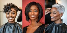 Short hairstyles are becoming increasingly popular among Black women, offering a blend of elegance, style, and ease. These haircuts are versatile and can suit various face shapes, hair textures, and personal styles. Whether you prefer a natural look, something bold, or a classic cut, there's a short hairstyle that can