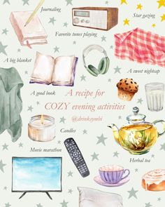 Cozy Night At Home, Hibernation Era, How To Romanticize Your Life, Chill Activities, Cozy Night Routine, Cozy Activities, Cozy Hobbies, Happy Homemaking, Cozy January