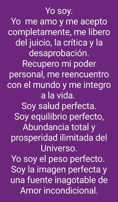 a poem written in spanish on purple paper with the words, you're soy