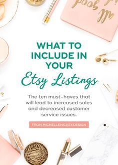 what to include in your etsy listing? the ten must - haves that will lead to interested customers and service issues