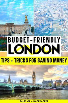 Visiting London on a budget is easy with these top tips for exploring the capital! Click to find out how to make the most of a cheap London trip, including the best free things to do in London England, how to travel around London with public transport and cheap places to stay in London on a budget! Get the best of England's Capital City with these top budget travel tips for London. | London Budget Travel Guide | London Free Activities | London Travel Tips | #London #budgettravel London Tips