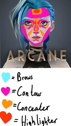 How To Do Arcane Makeup, Arcane Makeup Style, Vi Arcane Makeup Tutorial, Arcane Makeup Looks, Jinx Makeup Tutorial, Powder Makeup Arcane, Arcane Inspired Makeup, Arcane Makeup Tutorial, Preshower Makeup