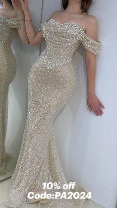 Champagne Prom Dress Mermaid, Sweetheart Evening Dress, Chic Prom Dresses, Glitter Prom Dresses, Champagne Evening Dress, Classy Prom, Intricate Beading, Mermaid Evening Gown, Outfits Dress