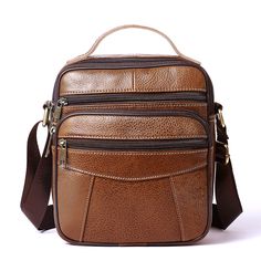 Product Description: ​Men&apos;s Crossbody Sling BagA sling ⁤bag, especially a men&apos;s ​crossbody version, serves as a crucial tool for ⁢carrying‌ daily essentials. Portable and ⁢lightweight, this bag is designed with the man ​on the go in mind. It provides an optimal‌ blend of security and convenience, allowing you to systematically organize and access your belongings with ease. ! Different bags fulfill various roles, ‌and a crossbody ‍bag has⁣ its own unique appeal. Beyond functionality, it can serve as an embodiment of personal style or a means of expression.‌ It lends an added layer of security when commuting, keeping your ⁣possessions close for constant vigilance. The proximity of ⁤a crossbody ‍bag enables you to frequently check on⁣ your valuables, offering peace⁣ of mind.! Proper Brown Business Chest Bag With Zipper Pocket, Business Brown Crossbody Chest Bag, Brown Crossbody Chest Bag For Business, Brown Large Capacity Chest Bag For Business, Functional Brown Crossbody Shoulder Bag, Functional Brown Business Bags, Functional Brown Rectangular Chest Bag, Functional Brown Shoulder Bag With Zipper, Functional Brown Satchel Shoulder Bag