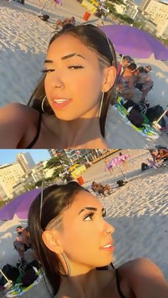 Sidecut Women, 4c Haircut, Female Undercut Long Hair, Giovanna Dib, Girl Undercut, Undercut Hair Designs, Undercut Hairstyles Women