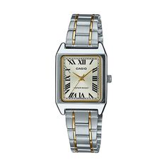 CASIO Quartz Waterproof Womens Analog Watch Casio Classic Watch Women, Womens Casio Watch, Waterproof Watch Womens, Womens Watch Aesthetic, Casio Square Watch, Casio Vintage Watch Woman, Casio Analog Watch, Casio Gold Watch, Casio Watch Women