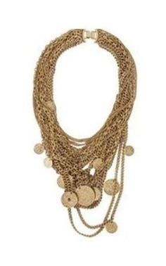 Multilayered Antique Coin Necklace BCBGMAXAZRIA Luxury Embellished Bohemian Necklaces, Luxury Embellished Bohemian Necklace, Luxury Bohemian Necklace With Jewels, Luxury Antique Necklace For Statement Jewelry, Antique Coin Necklace, Dope Jewelry Accessories, Antique Coins, Dope Jewelry, Coin Jewelry