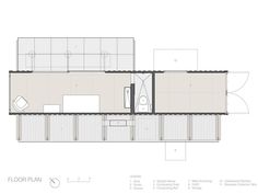 the floor plan for a small house with lots of space to put in and use