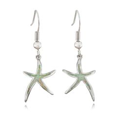 Cute Starfish Shape Blue Imitation Fire Opal Drop Dangle Hook Earrings Womens Wedding JewelryModel Number:4000259225827 Cute Starfish, Blue Wedding Jewelry, Fire Opal Earrings, Starfish Earrings, Opal Earrings, Hook Earrings, Fire Opal, Starfish, Handcrafted Jewelry