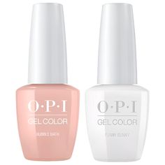 OPI GelColor Bubble Bath + Funny Bunny Opi Bubble Bath, Soak Off Gel Nails, Funny Bunny, Nail Polish Collection, Funny Bunnies, Soak Off Gel, Dynamic Duo, Nail Supply, Bubble Bath