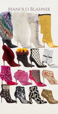 Manolo Blahnik Boots, Fashion Shoes Heels, Stockholm Fashion, Beautiful Boots, Fashion Logo, Lookbook Outfits