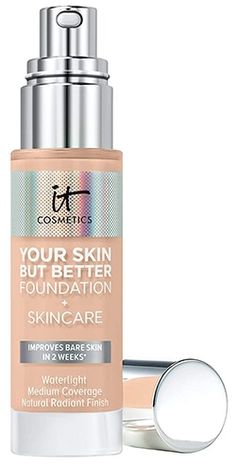 The best foundation for mature skin: Top anti aging foundation choices Medium Coverage Foundation, It Cosmetics Foundation, Waterproof Concealer, Lightweight Foundation, Perfect Complexion, Skin Imperfection, It Cosmetics, Best Foundation, Tinted Moisturizer