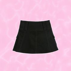 Low Waist Mini Skirt available in black and white SIZE/CM WAIST HIP LENGTH S 62 84 27 M 66 88 28 L 70 92 29 Y2k Style Black Skirt With Pockets, Trendy Black Mini Length Tennis Skirt, Black Fitted Tennis Skirt With Pockets, Fitted Black Tennis Skirt With Pockets, Trendy Black Mini Tennis Skirt, Trendy Black Mini-length Tennis Skirt, Chic School Skirt, Edgy Fitted Skirt For School, Y2k High Waist Lined Skirt