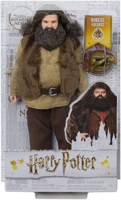 harry potter action figure with beard and moustache